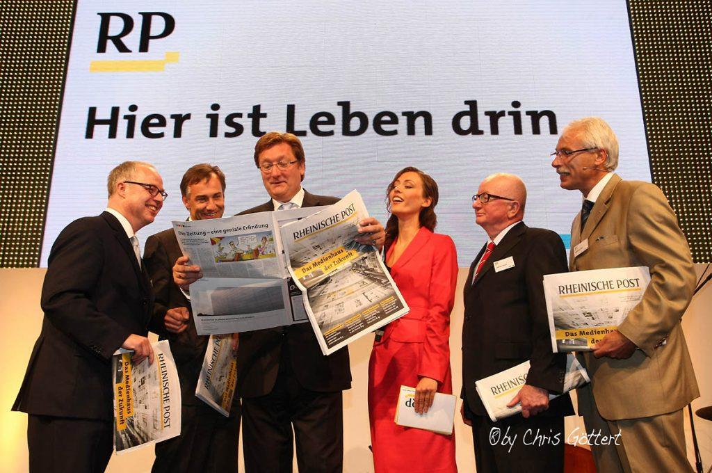 Oberbürgermeister zu Gast bei Rheinische Post